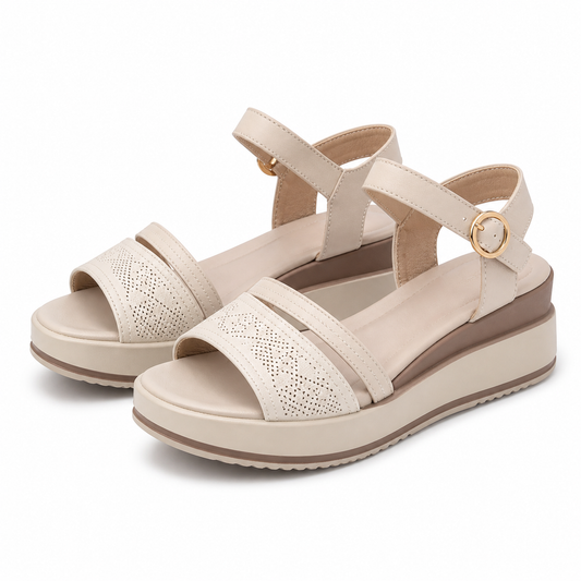 SANDALE CASUAL DAMA FORMAZIONE 50097 CREM