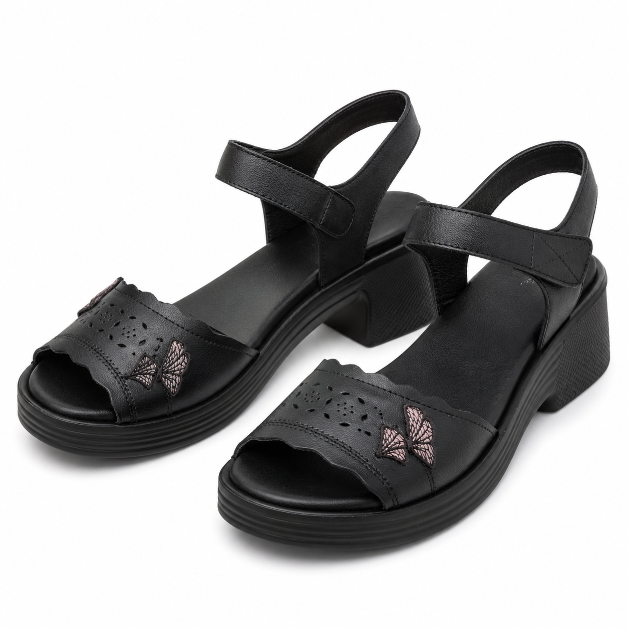 SANDALE CASUAL DAMA FORMAZIONE 81-19 NEGRE