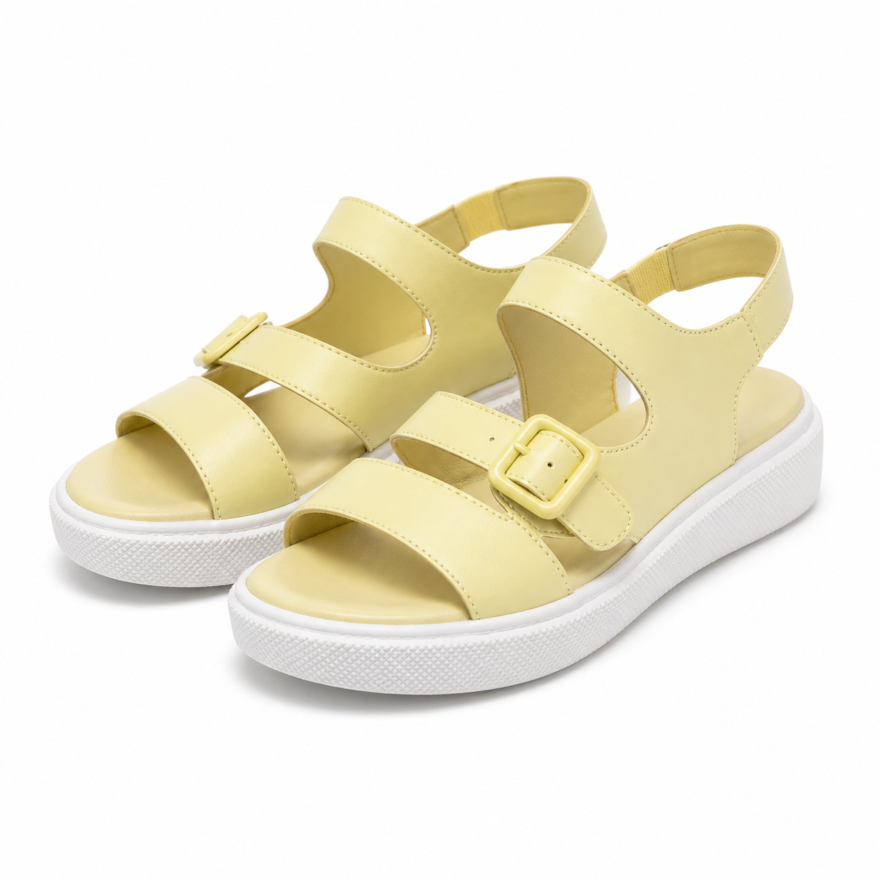 SANDALE CASUAL DAMA FORMAZIONE K247-1 GALBENE