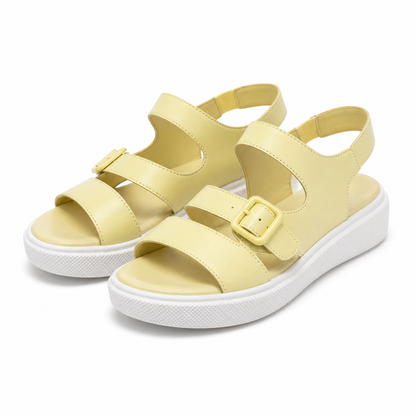 SANDALE CASUAL DAMA FORMAZIONE K247-1 GALBENE