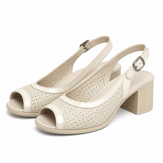 SANDALE CASUAL DAMA NICOLIS 178922 BEJ + LAC