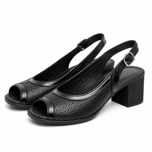 SANDALE CASUAL DAMA NICOLIS 178922 NEGRE + LAC