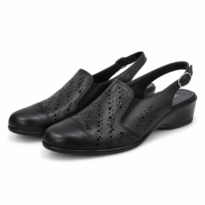 SANDALE CASUAL DAMA NICOLIS 55853 NEGRE