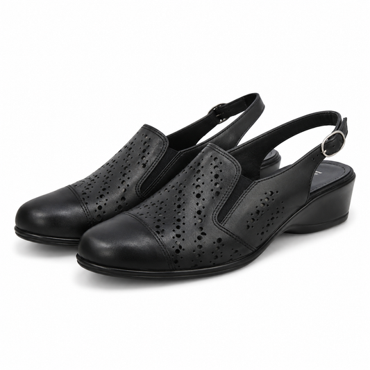 SANDALE CASUAL DAMA NICOLIS 55853 NEGRE