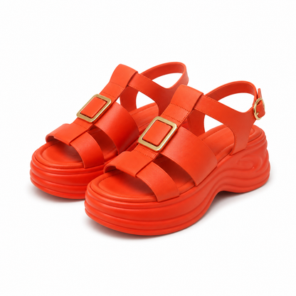 SANDALE CASUAL DAMA PASS 4003 11-N PORTOCALII