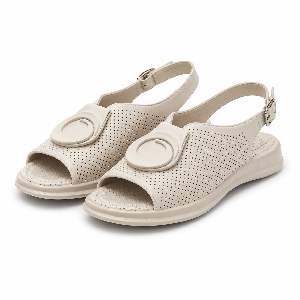 SANDALE CASUAL DAMA PASS 60026A 52-N CREM