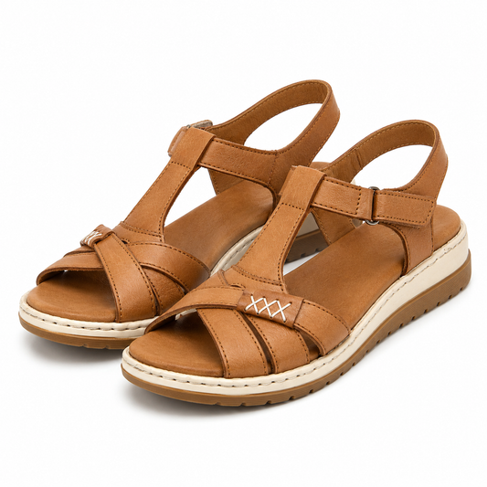 SANDALE CASUAL DAMA PASS 8630 03-N MARO CAMEL