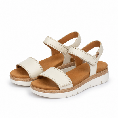 SANDALE CASUAL DAMA PIKOLINOS W4N-0750 BEJ (NATA)