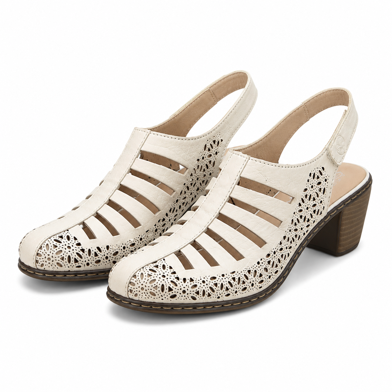 SANDALE CASUAL DAMA RIEKER 40959-60 BEJ