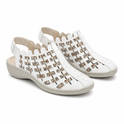 SANDALE CASUAL DAMA RIEKER 413V8-80 ALBE + COLOR