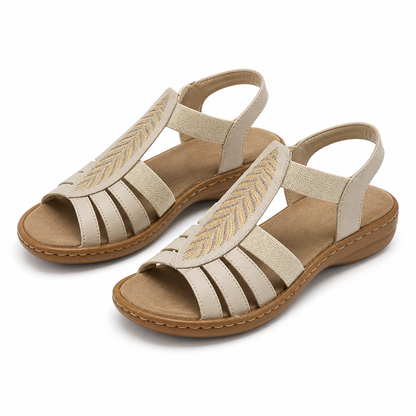 SANDALE CASUAL DAMA RIEKER 608C0-62 BEJ