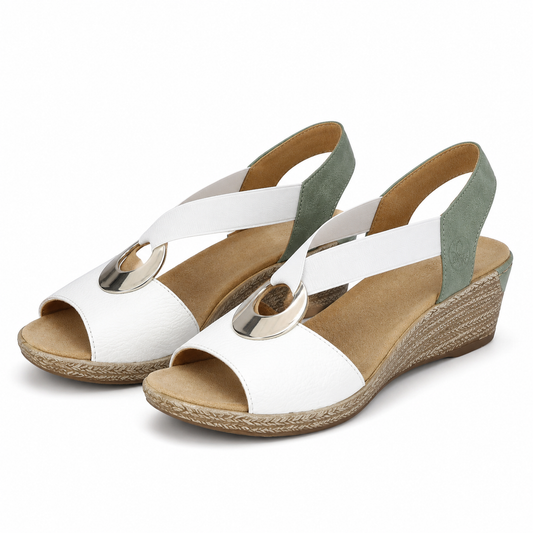 SANDALE CASUAL DAMA RIEKER 624H6-80 ALBE