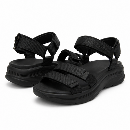 Sandale Casual Damă Skechers 119826 Bbk Negru - Textil