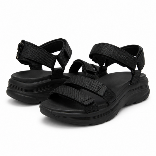 Sandale Casual Damă Skechers 119826 Bbk Negru - Textil