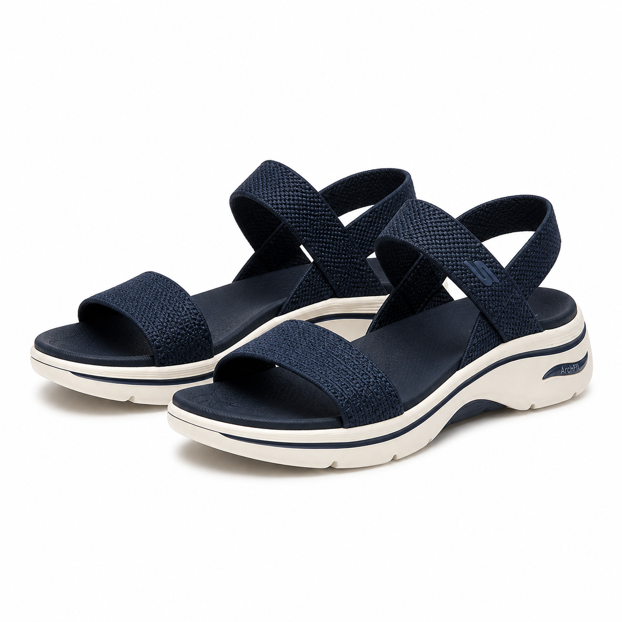 SANDALE CASUAL DAMA SKECHERS 140874 NVY