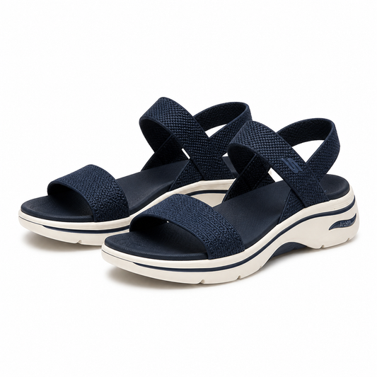 SANDALE CASUAL DAMA SKECHERS 140874 NVY