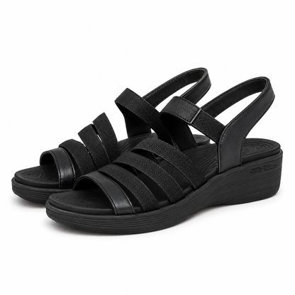SANDALE CASUAL DAMA SKECHERS 163276 BBK
