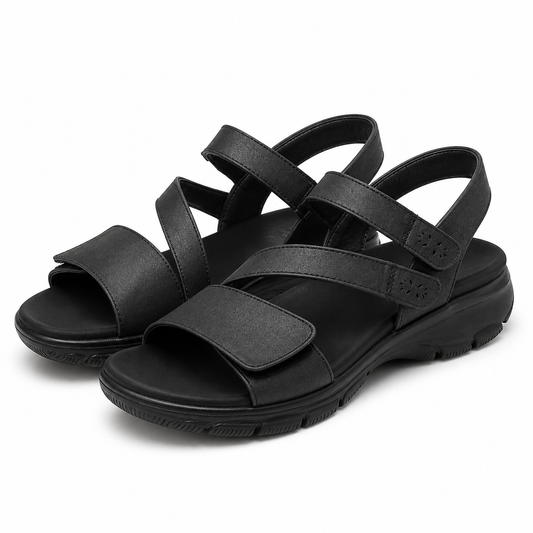 SANDALE CASUAL DAMA SKECHERS 163532 BBK