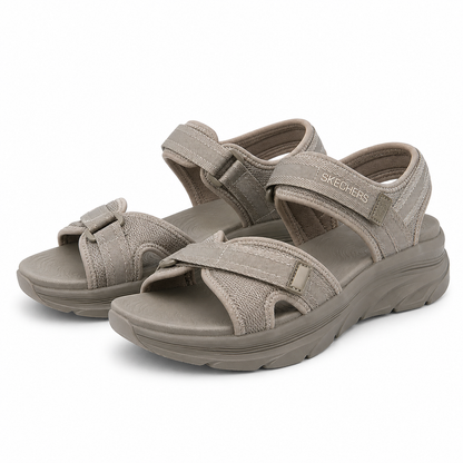 Sandale Casual Damă Skechers 163585 Taupe - Textil