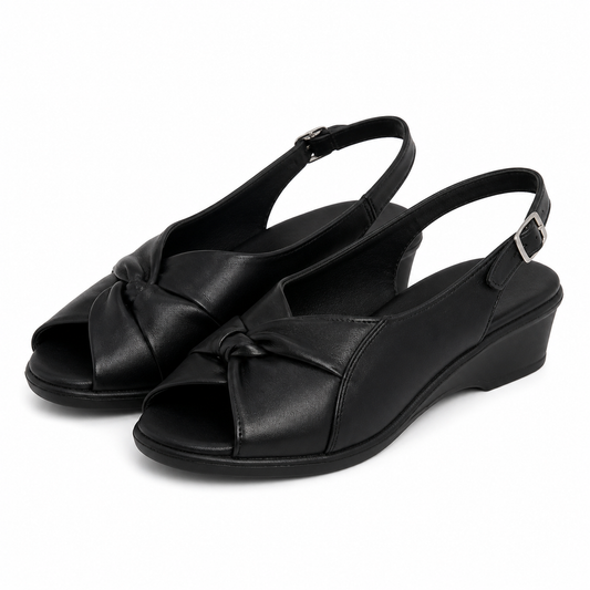 SANDALE CASUAL DAMA SUAVE 0026T ROMA 01-N NEGRE