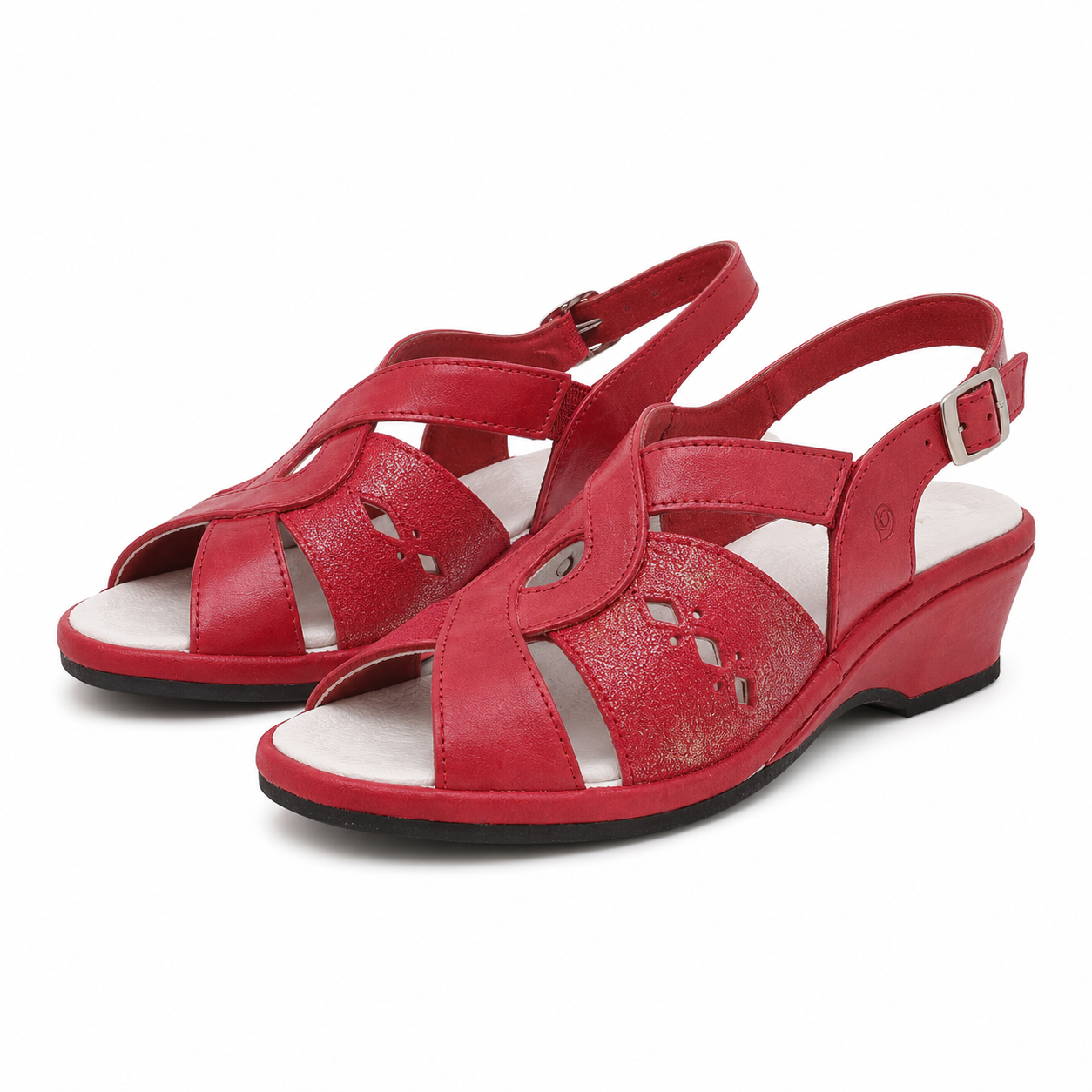 SANDALE CASUAL DAMA SUAVE 0264PT ROMA 05-N ROSII