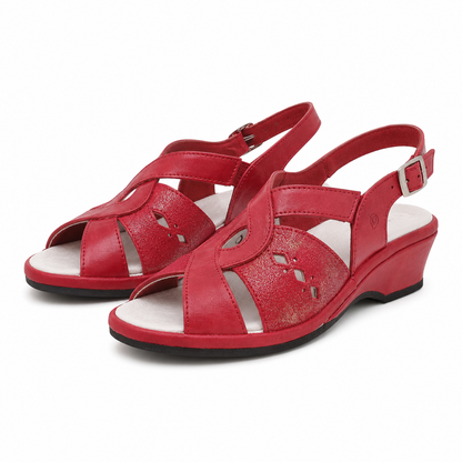 SANDALE CASUAL DAMA SUAVE 0264PT ROMA 05-N ROSII