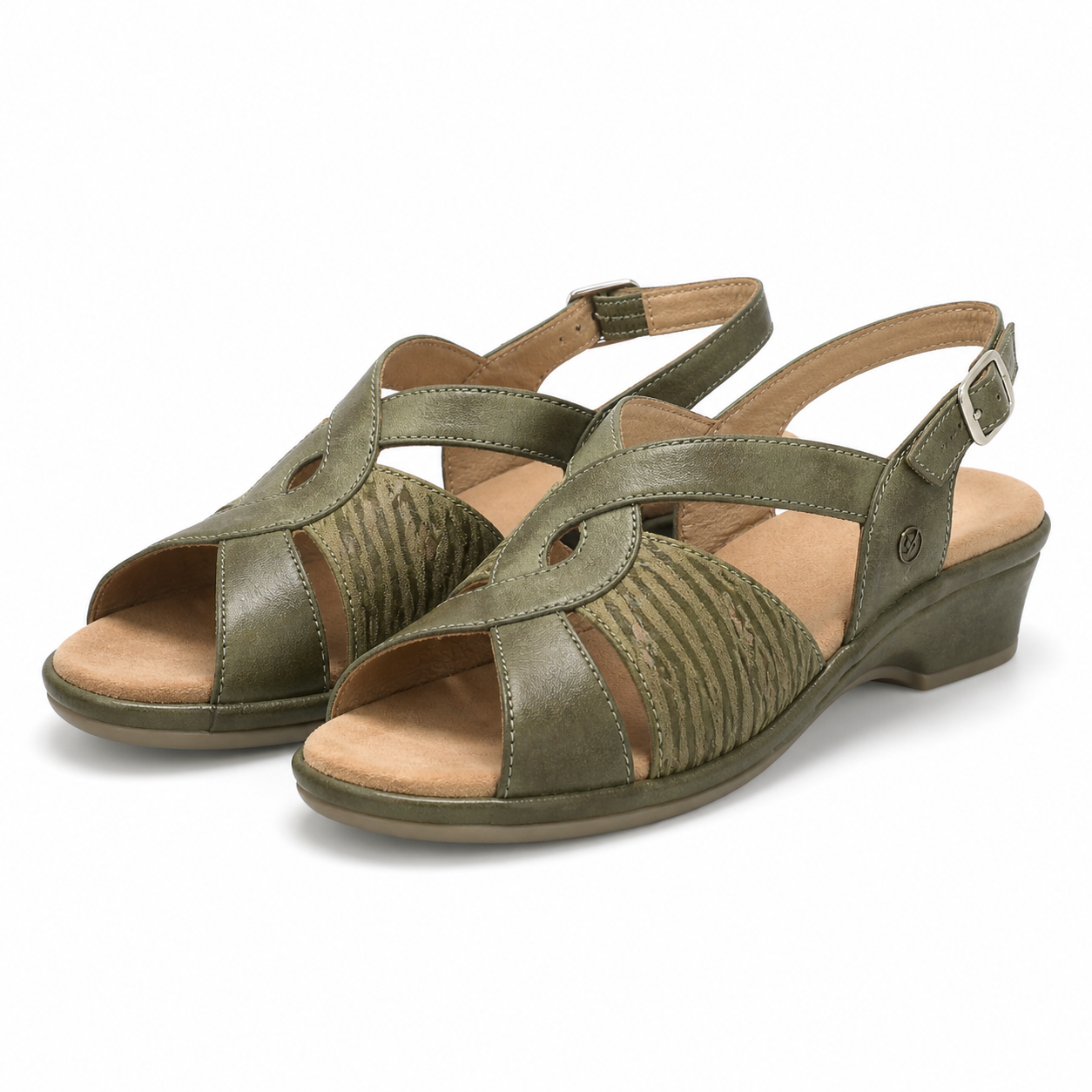 SANDALE CASUAL DAMA SUAVE 0264PT ROMA 40-N KAKI