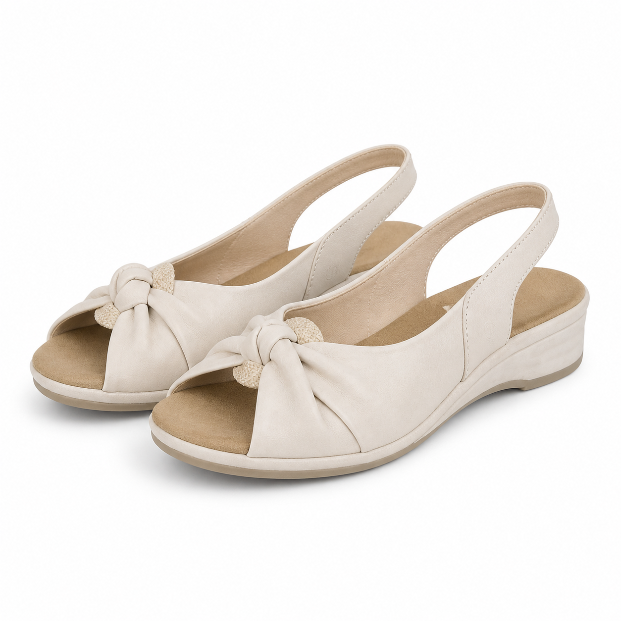 SANDALE CASUAL DAMA SUAVE 0273T NICE 52-N CREM