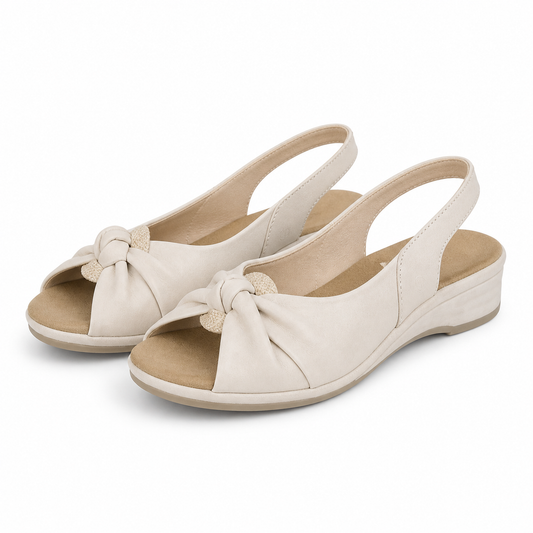SANDALE CASUAL DAMA SUAVE 0273T NICE 52-N CREM