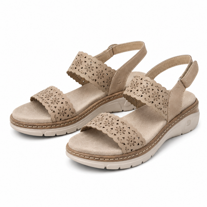 SANDALE CASUAL DAMA SUAVE 12512G 03-N BEJ