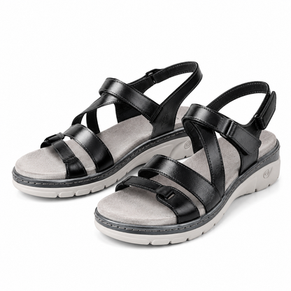 SANDALE CASUAL DAMA SUAVE 12522VT MOSTAR 01-N NEGRE