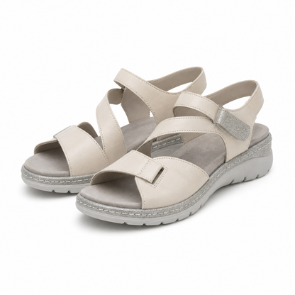 SANDALE CASUAL DAMA SUAVE 12522VT MOSTAR 52-N CREM