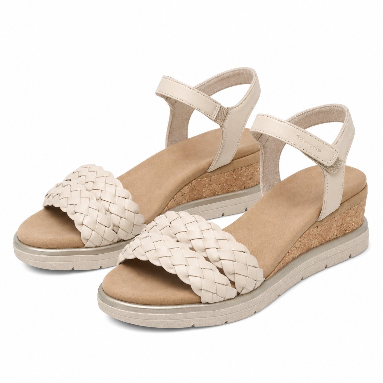 SANDALE CASUAL DAMA TAMARIS 88308-42 BEJ