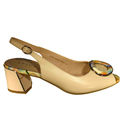 SANDALE ELEGANTE DAMA EPICA Y002BT 03-N ROZ NUDE