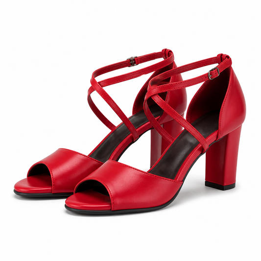 SANDALE ELEGANTE DAMA ANTONIO 38336 ROSII INCHIS