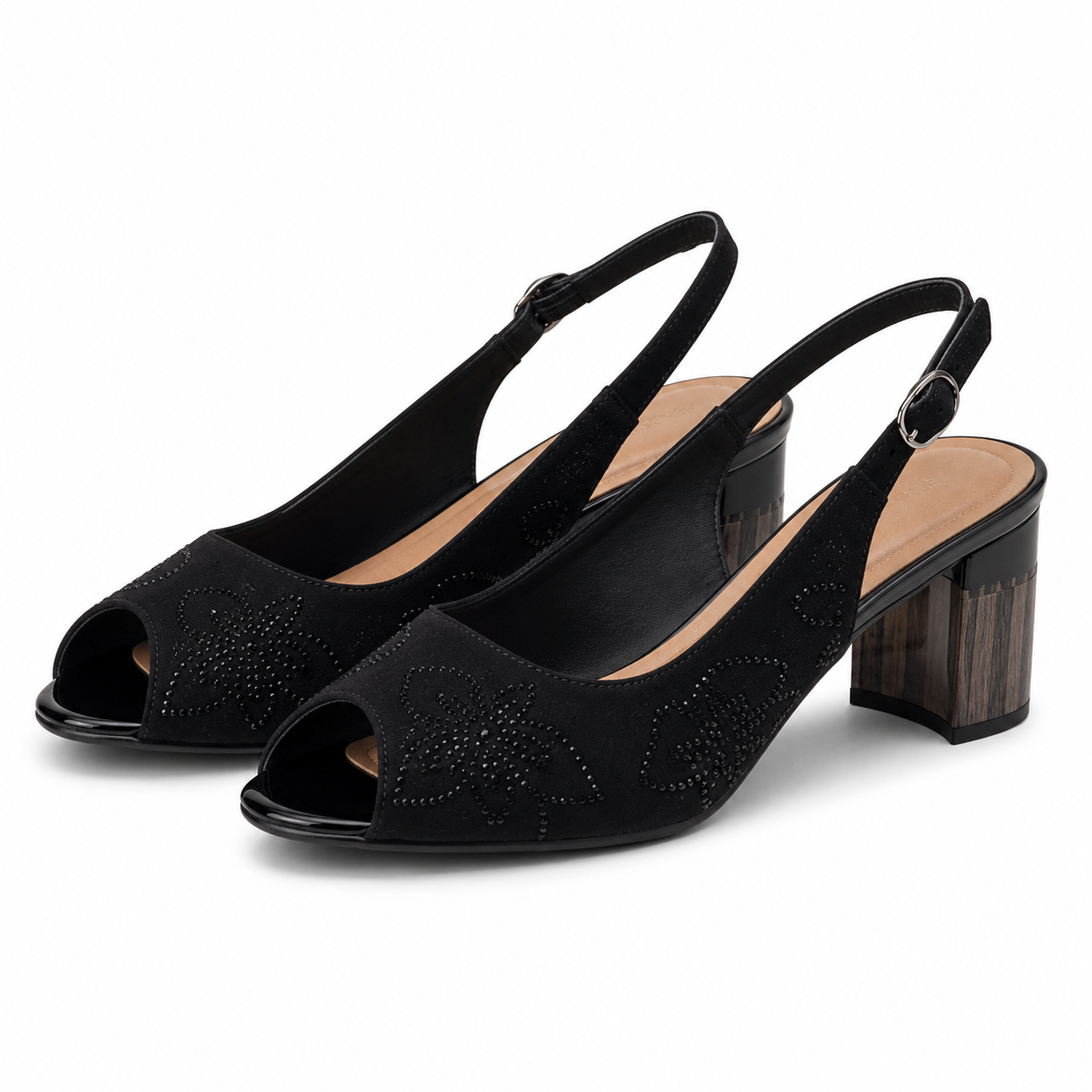 SANDALE ELEGANTE DAMA EPICA 20039B 01-I NEGRE VELUR
