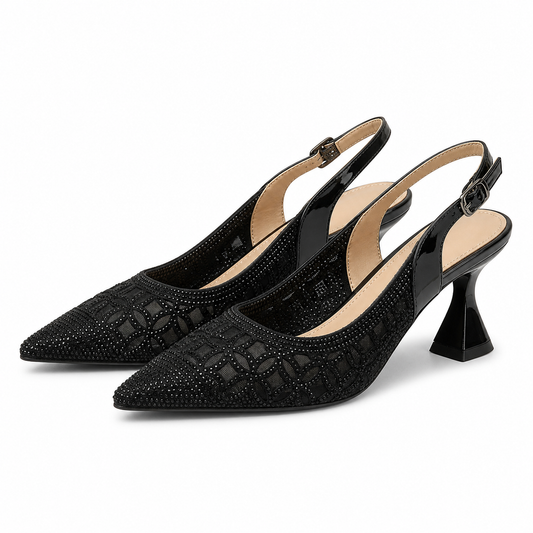 SANDALE ELEGANTE DAMA EPICA 360001 01-I NEGRE VELUR
