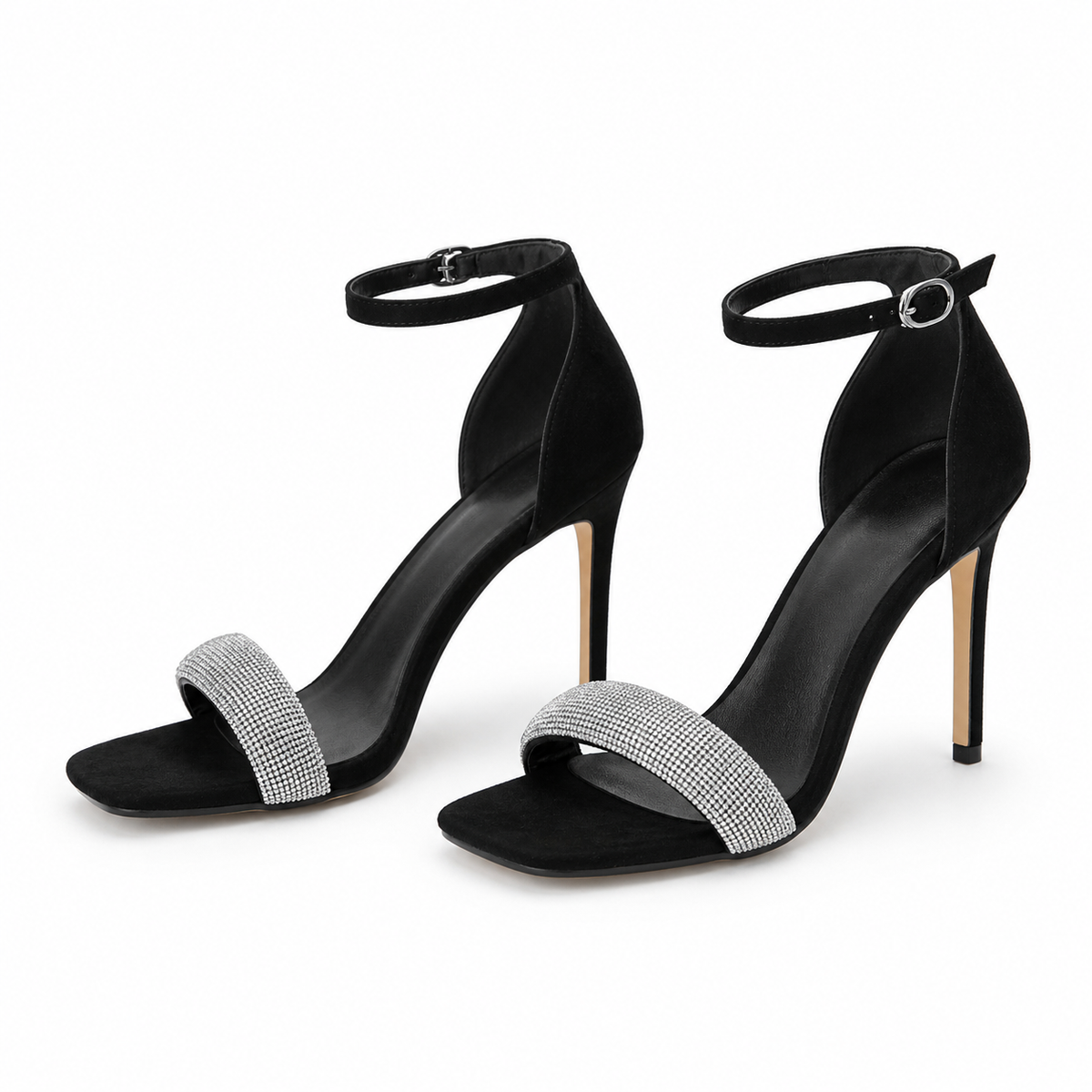 SANDALE ELEGANTE DAMA EPICA 360003A 01-I NEGRE VELUR