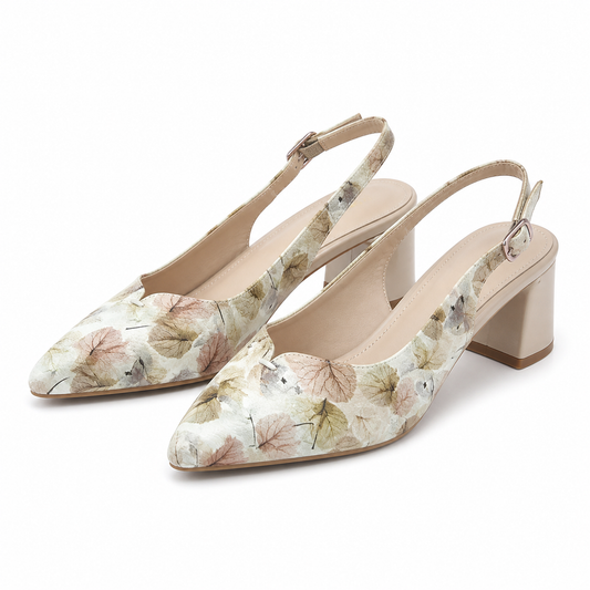 SANDALE ELEGANTE DAMA EPICA 360034B 97-N BEJ CU FLORAL