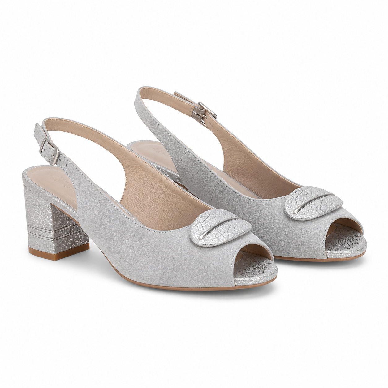 SANDALE ELEGANTE DAMA EPICA 360070B 50-I GRI VELUR