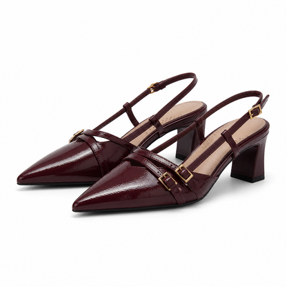 SANDALE ELEGANTE DAMA TAMARIS 29660-45 BORDO LAC