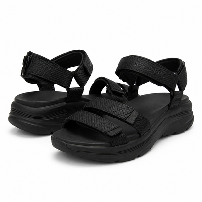 Sandale Casual Damă Skechers 119826 Bbk Negru - Textil