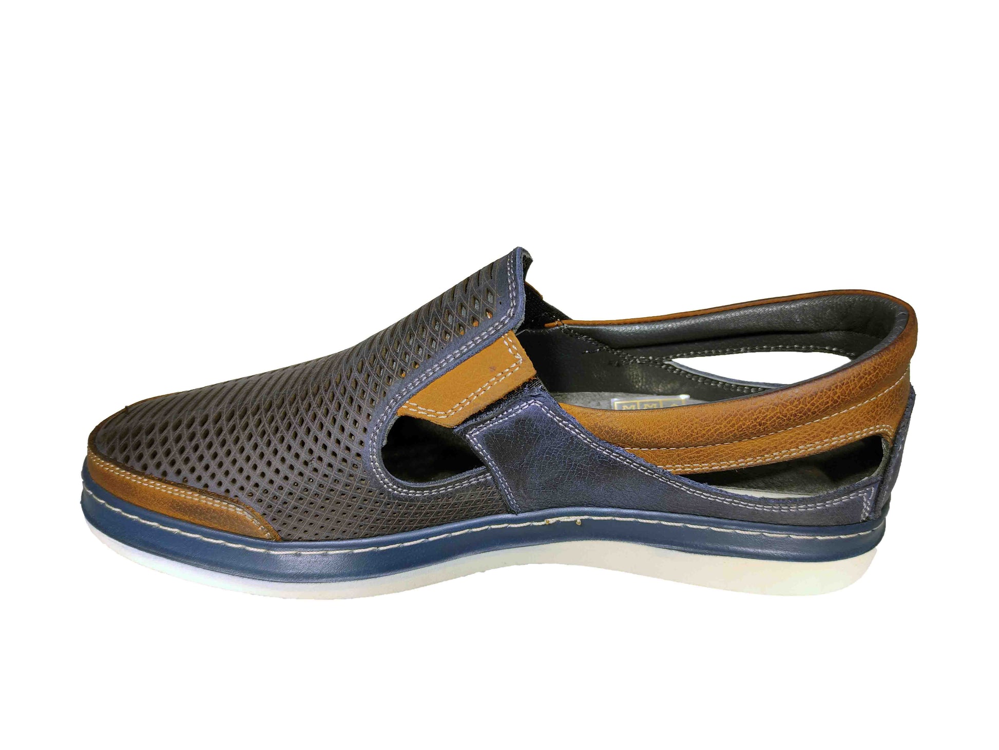 PANTOFI CASUAL PERFORAȚI BĂRBAȚI DOGATI 060-53-33 - totalpantofi