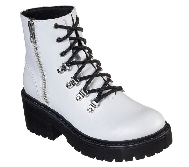 GHETE CASUAL DAMA SKECHERS 49058 WHT ALBE - imagine 3