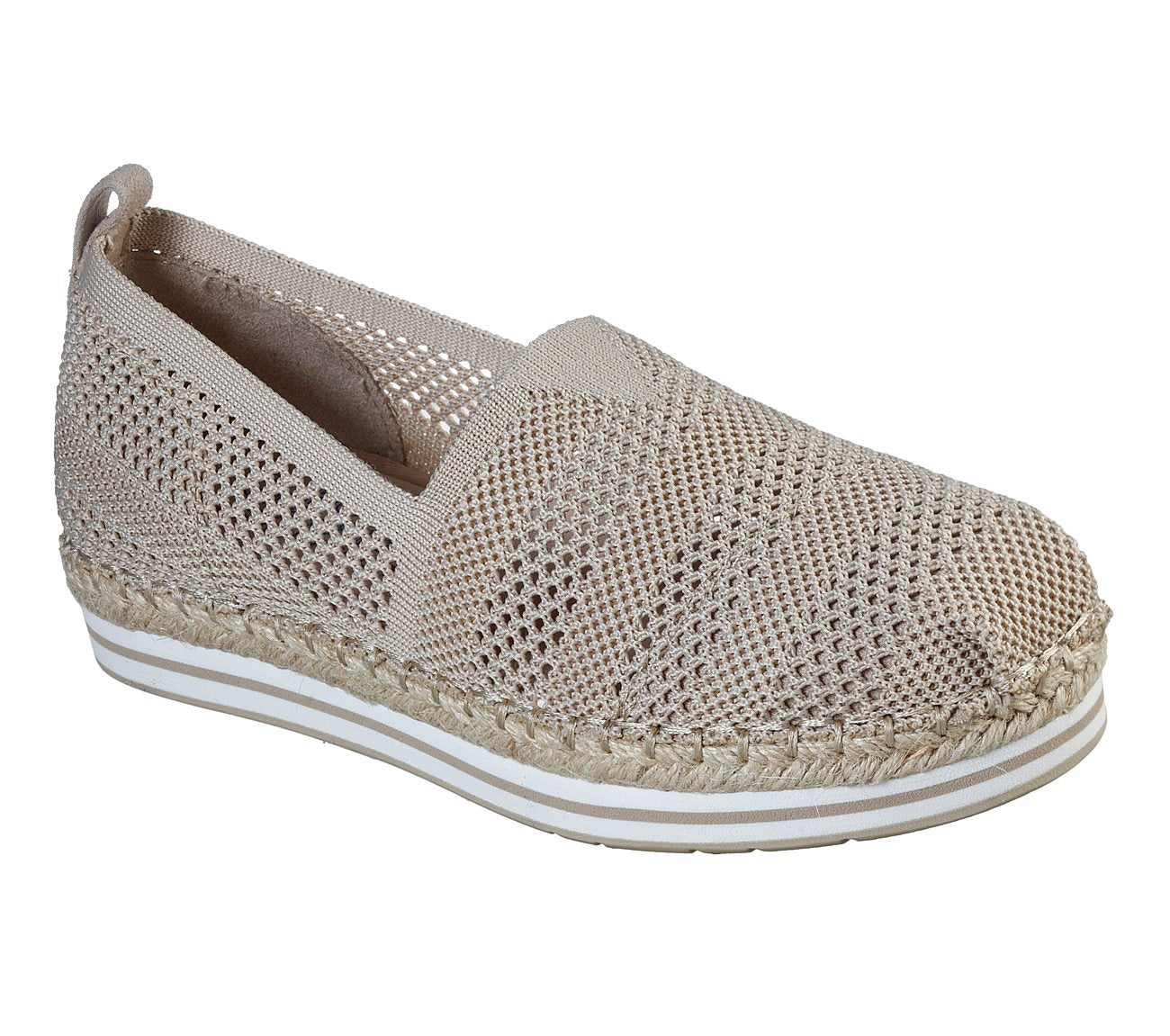 ESPADRILE DAMĂ SKECHERS 113066 NATURE - totalpantofi