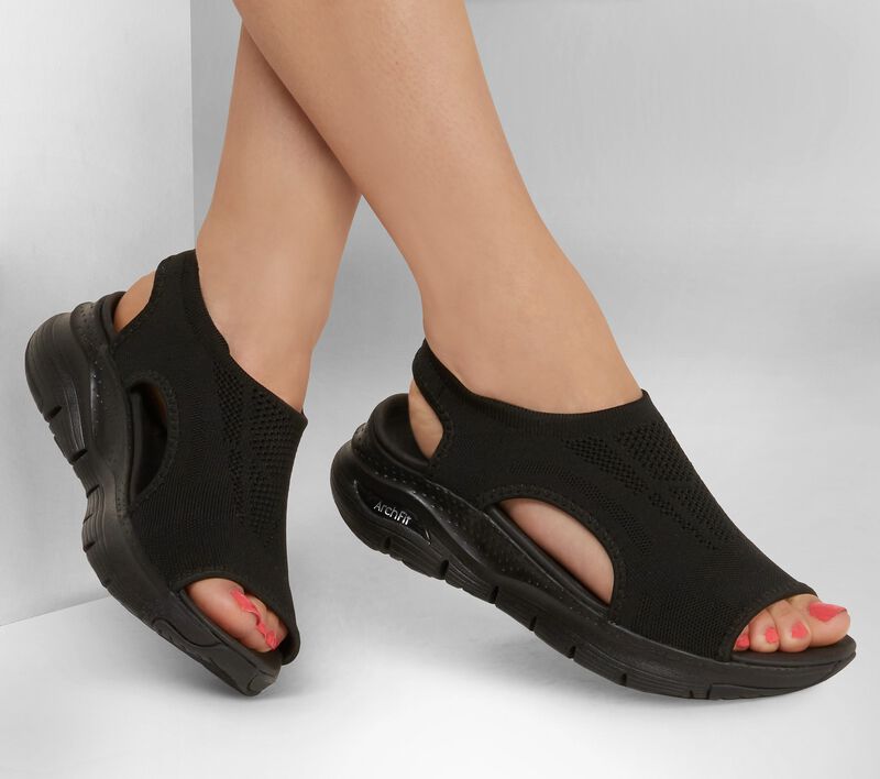 SANDALE DAMA CASUAL SKECHERS 119236 - imagine 14
