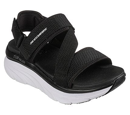 SANDALE CASUAL DAMA SKECHERS 119302-BKW