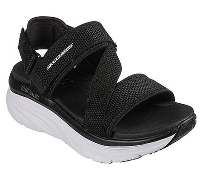 SANDALE CASUAL DAMA SKECHERS 119302-BKW
