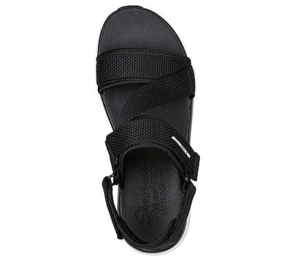 SANDALE CASUAL DAMA SKECHERS 119302-BKW