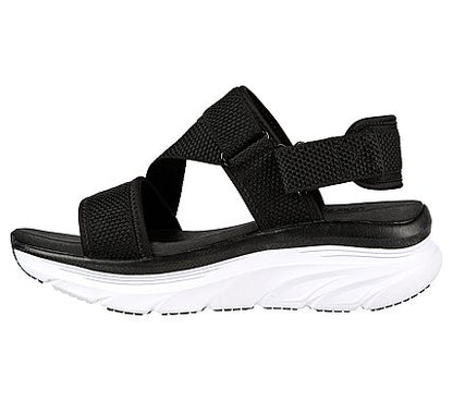 SANDALE CASUAL DAMA SKECHERS 119302-BKW